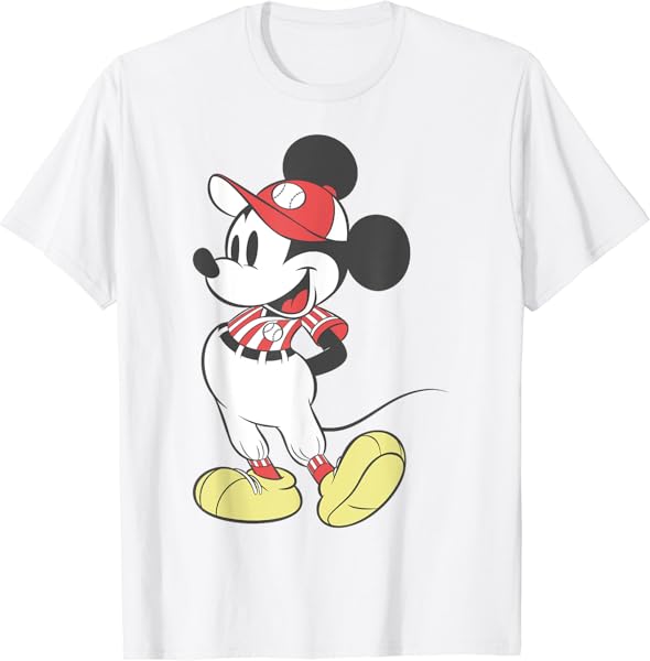 Disney Mickey Mouse Baseball Outfit T-Shirt