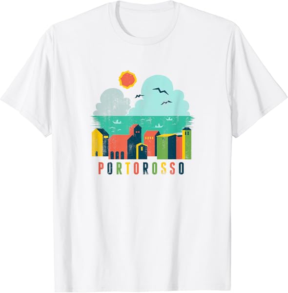 Disney Pixar Luca Portorosso Seascape T-Shirt