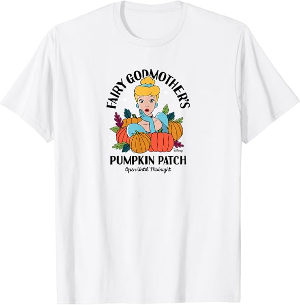 Disney Princess - Cinderella Fairy Godmother\'s Pumpkin Patch T-Shirt