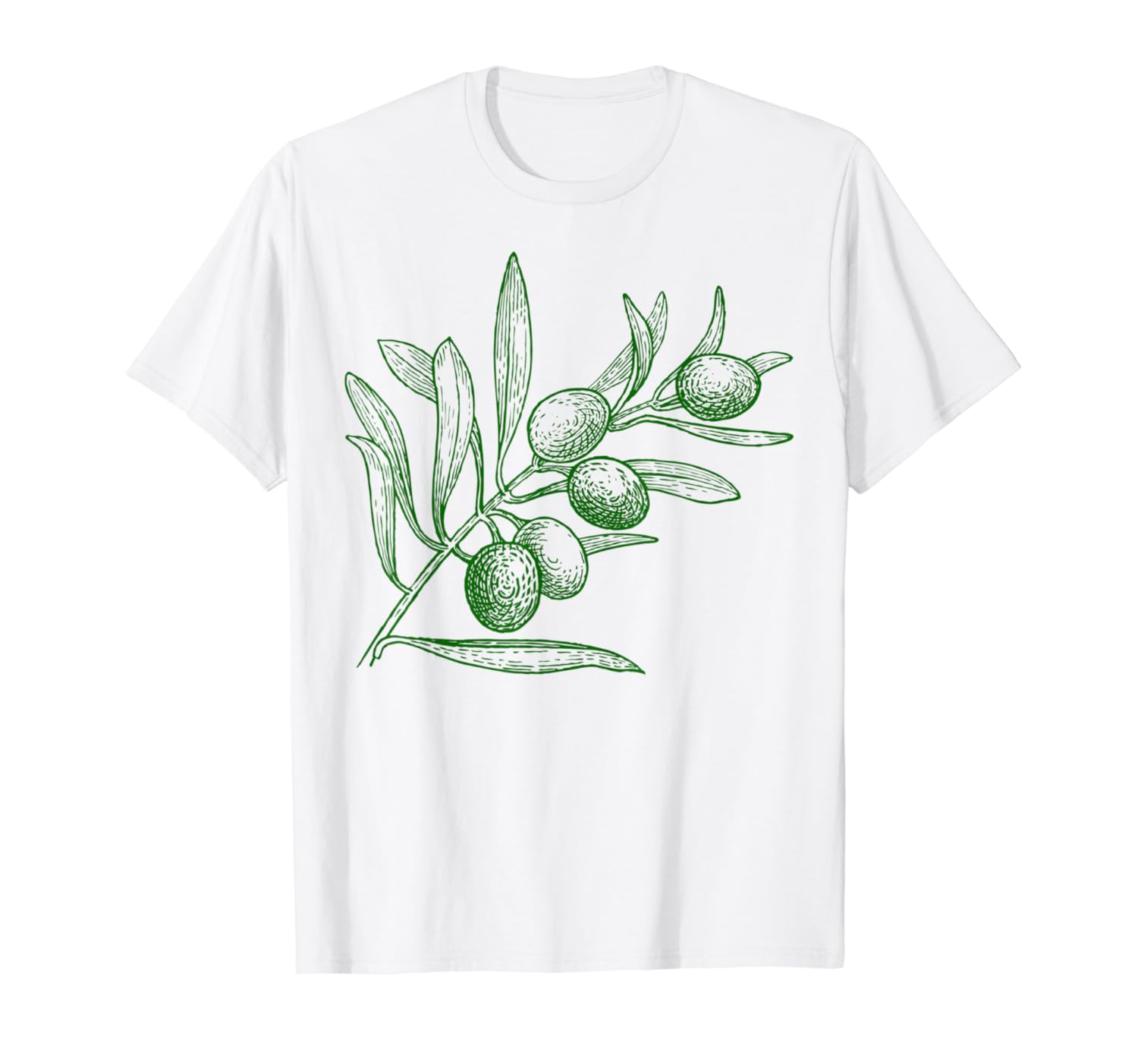 Plant Seeds Tree Retro Vintage Art Gardener Gift - Olive T-Shirt
