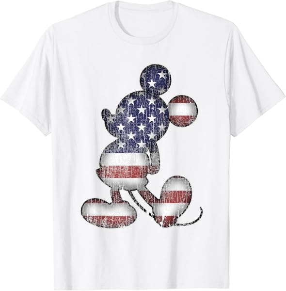 Disney Americana 4th of July Mickey Mouse T-Shirt