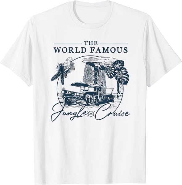 Disney Jungle Cruise World Famous V2 T-Shirt