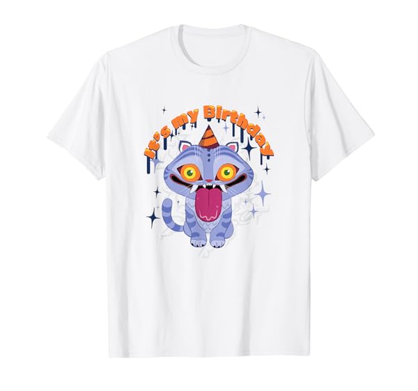Derpy Tiger Birthday Officially Licensed T-Shirt