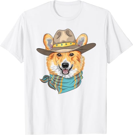Corgi cowboy hat Outlet
