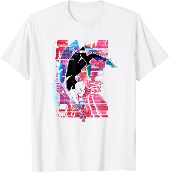 Marvel Spider-Man Across The Spider-Verse Part 1 Ballet Pose T-Shirt