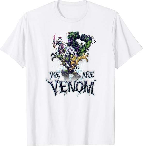 Marvel Spider-Man: Maximum Venom Groot Hulk Ironheart T-Shirt