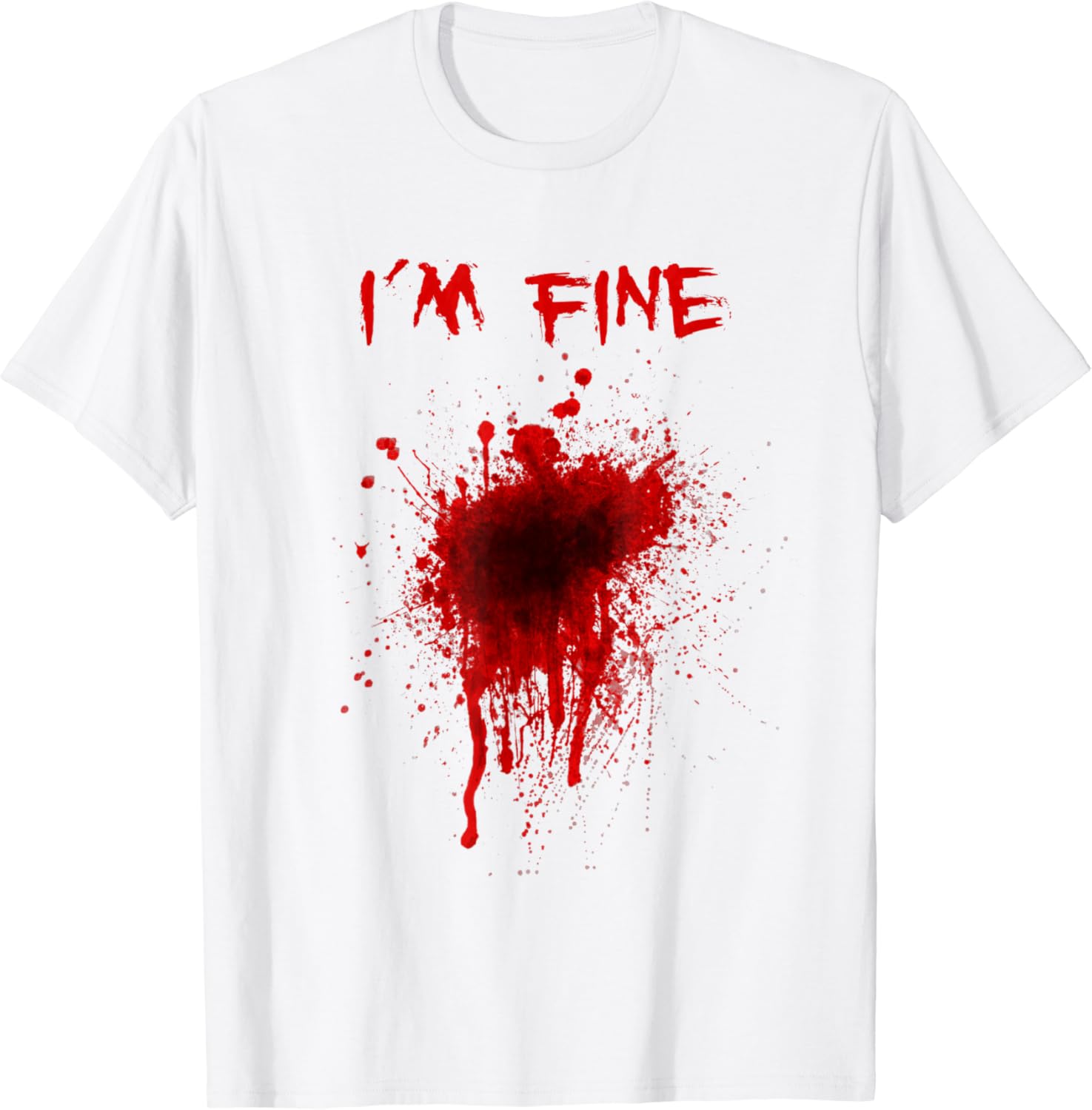 Bloody white shirt halloween Clearance