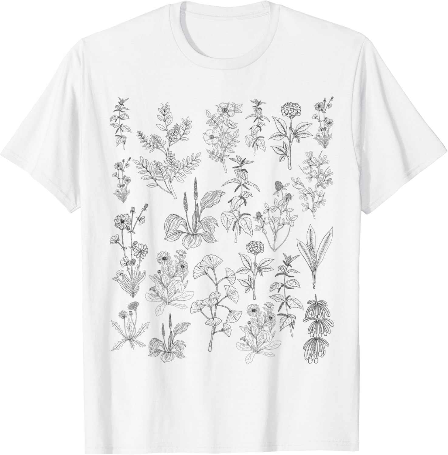 Inspired Flower Botanical Chart