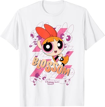 Amazon Com Cn The Powerpuff Girls Blossom Moves T Shirt Clothing Shoes Jewelry