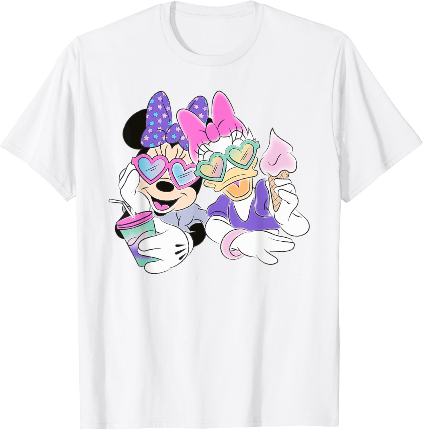 Disney Minnie Mouse Unicorn Daisy and Minnie T-Shirt
