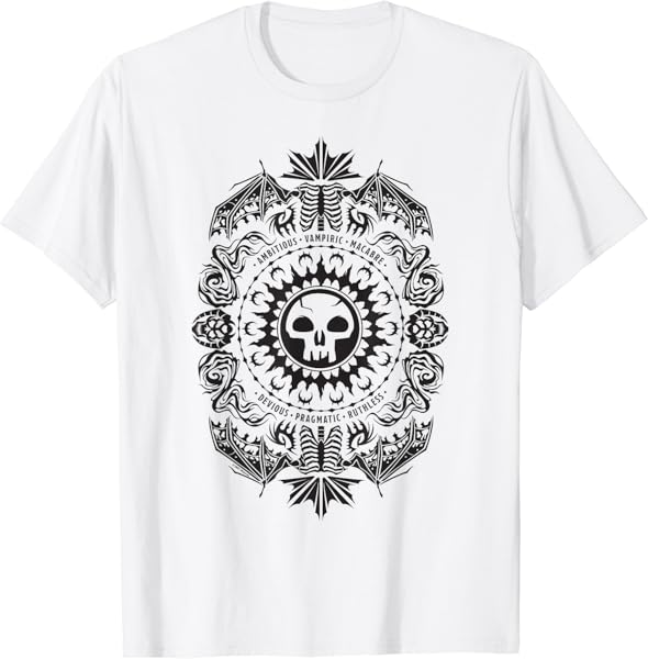 Magic: The Gathering Black Swamp Mana T-Shirt