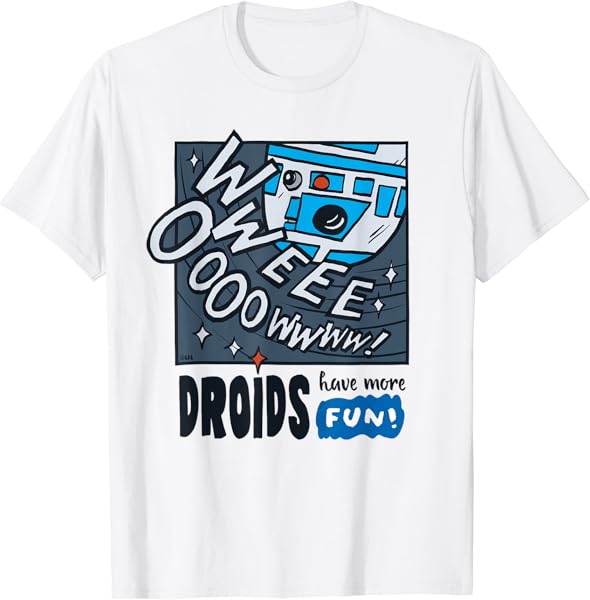 Star Wars R2-D2 Droids Have More Fun T-Shirt