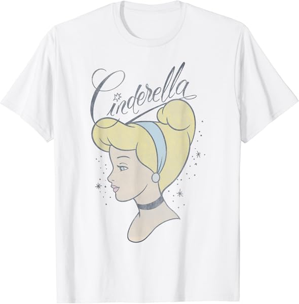 Disney Cinderella 70th Anniversary Princess Profile T-Shirt