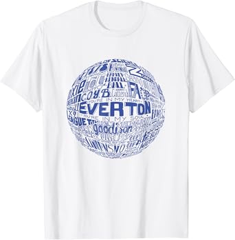 Everton t shirts amazon Clearance