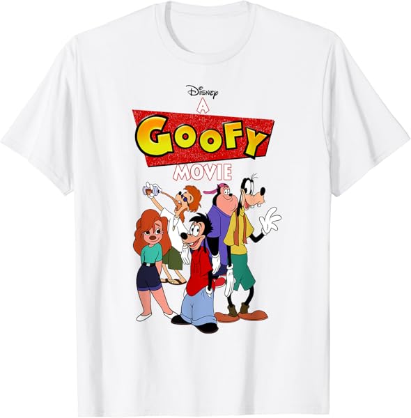Disney A Goofy Movie Group Shot Logo T-Shirt