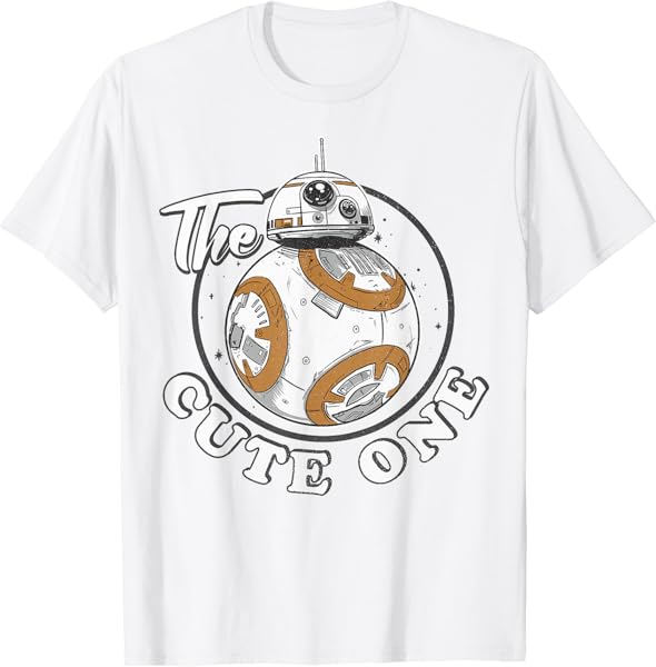 Star Wars BB-8 The Cute One Graphic T-Shirt Z1 T-Shirt