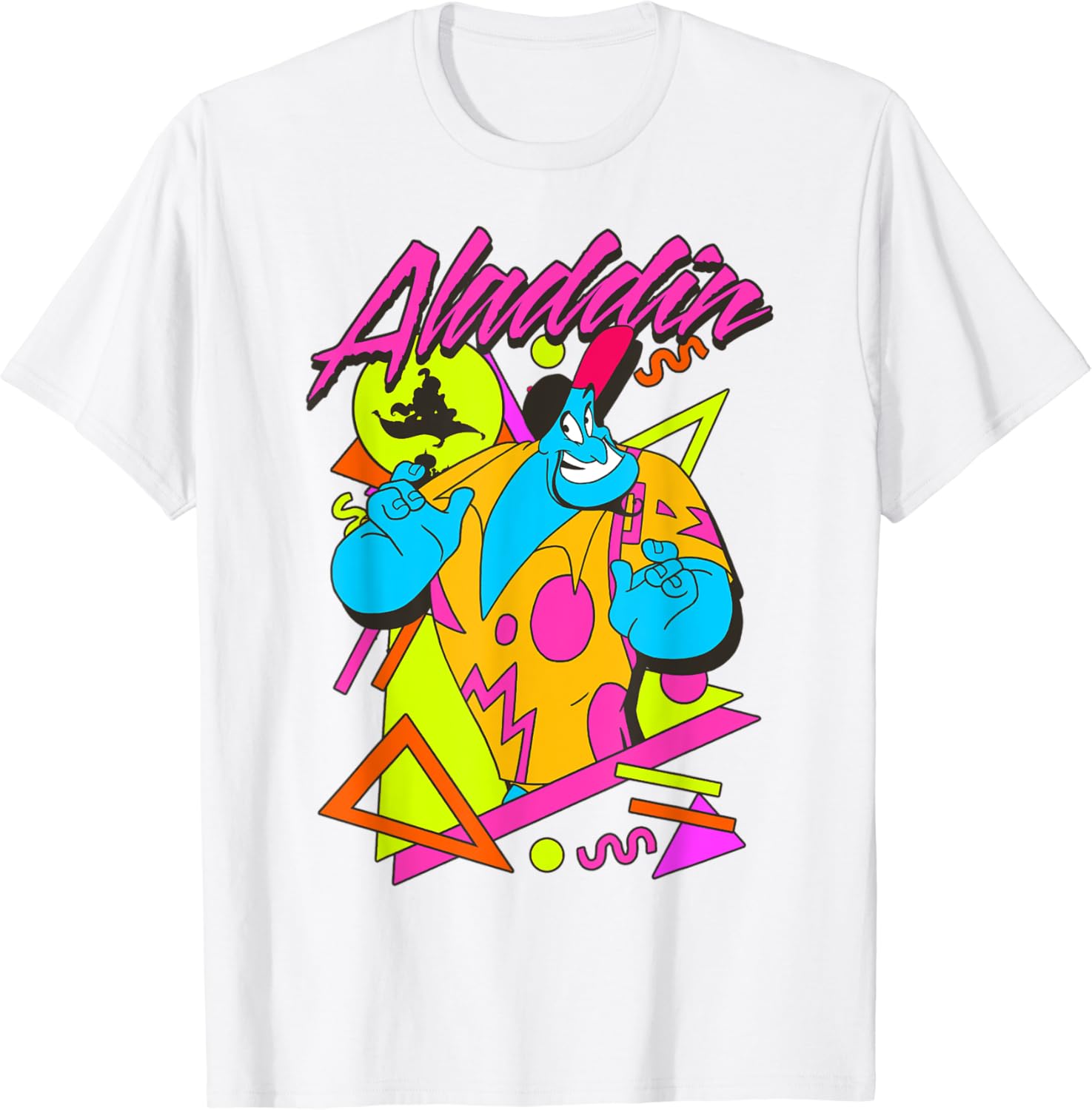 Vintage aladdin genie shirt Clearance