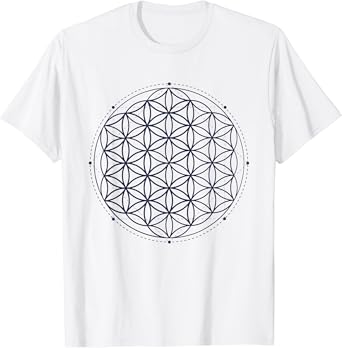 Flower of life t shirt Clearance