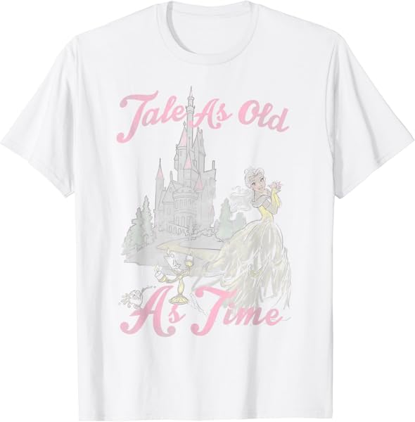 Disney Beauty And The Beast Belle Tale As Old As Time T-Shirt