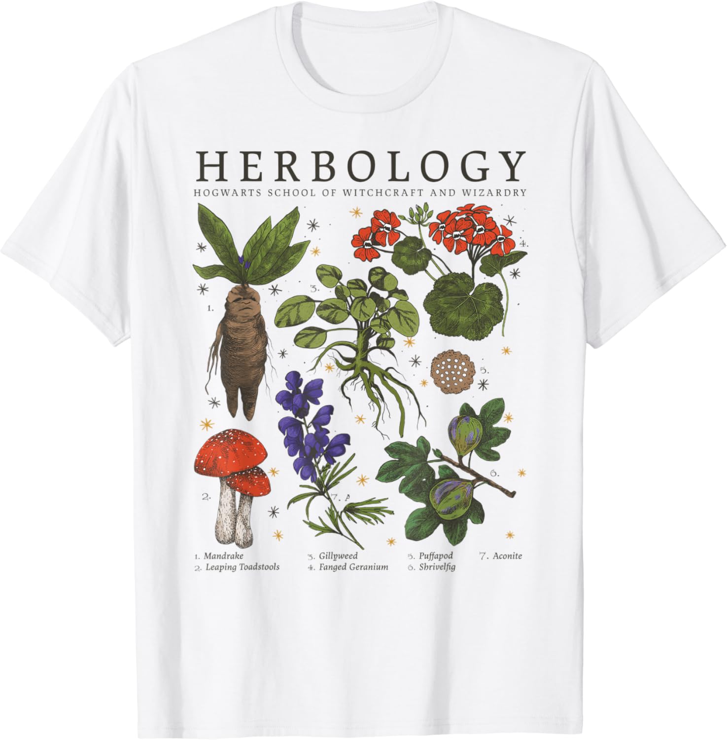 Herbology tshirt Clearance