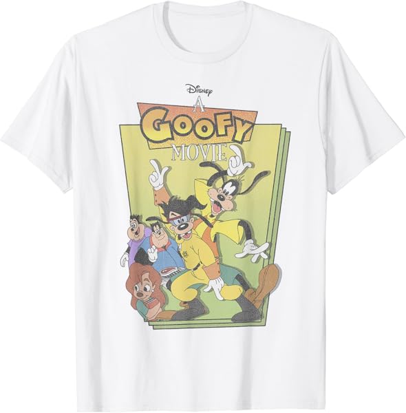 Disney A Goofy Movie Max Powerline Dance Logo T-Shirt