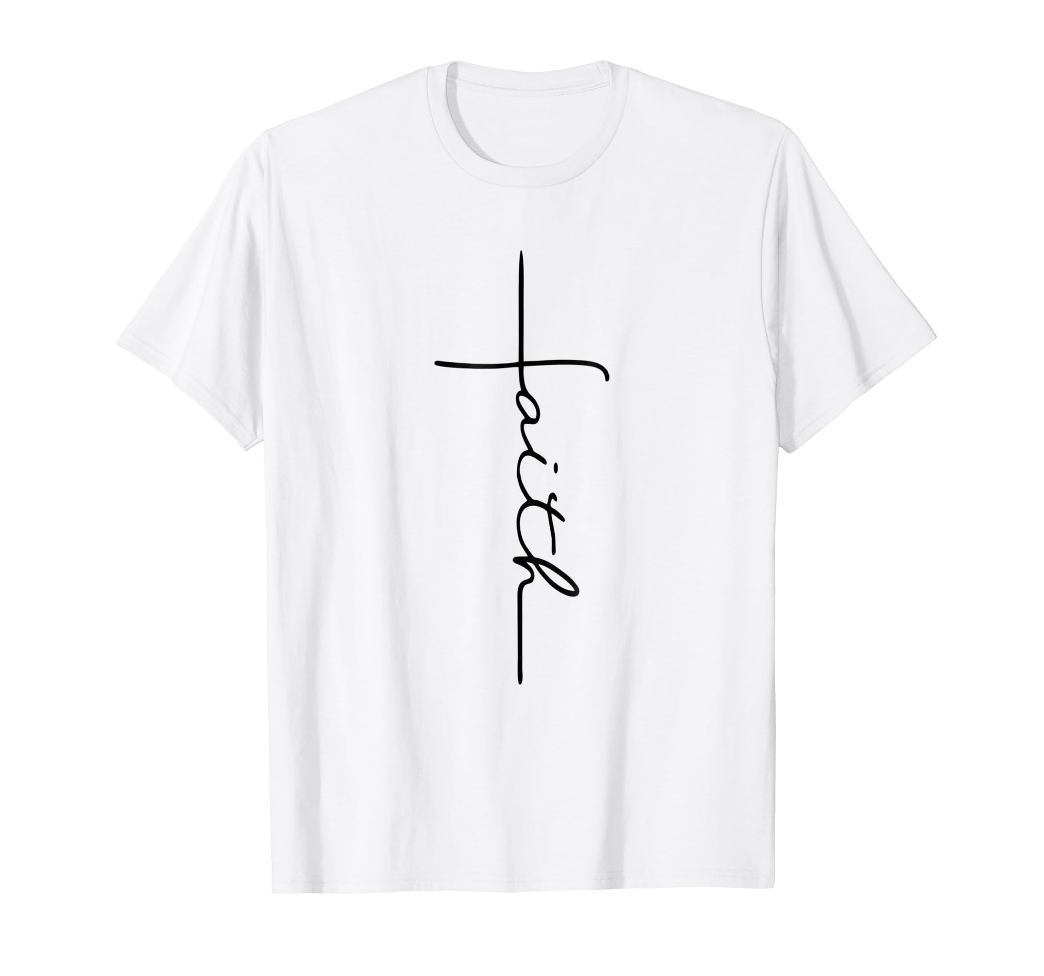 Men and Women Faith Cross T Shirt Christian Shirt-4LVS – 4loveshirt