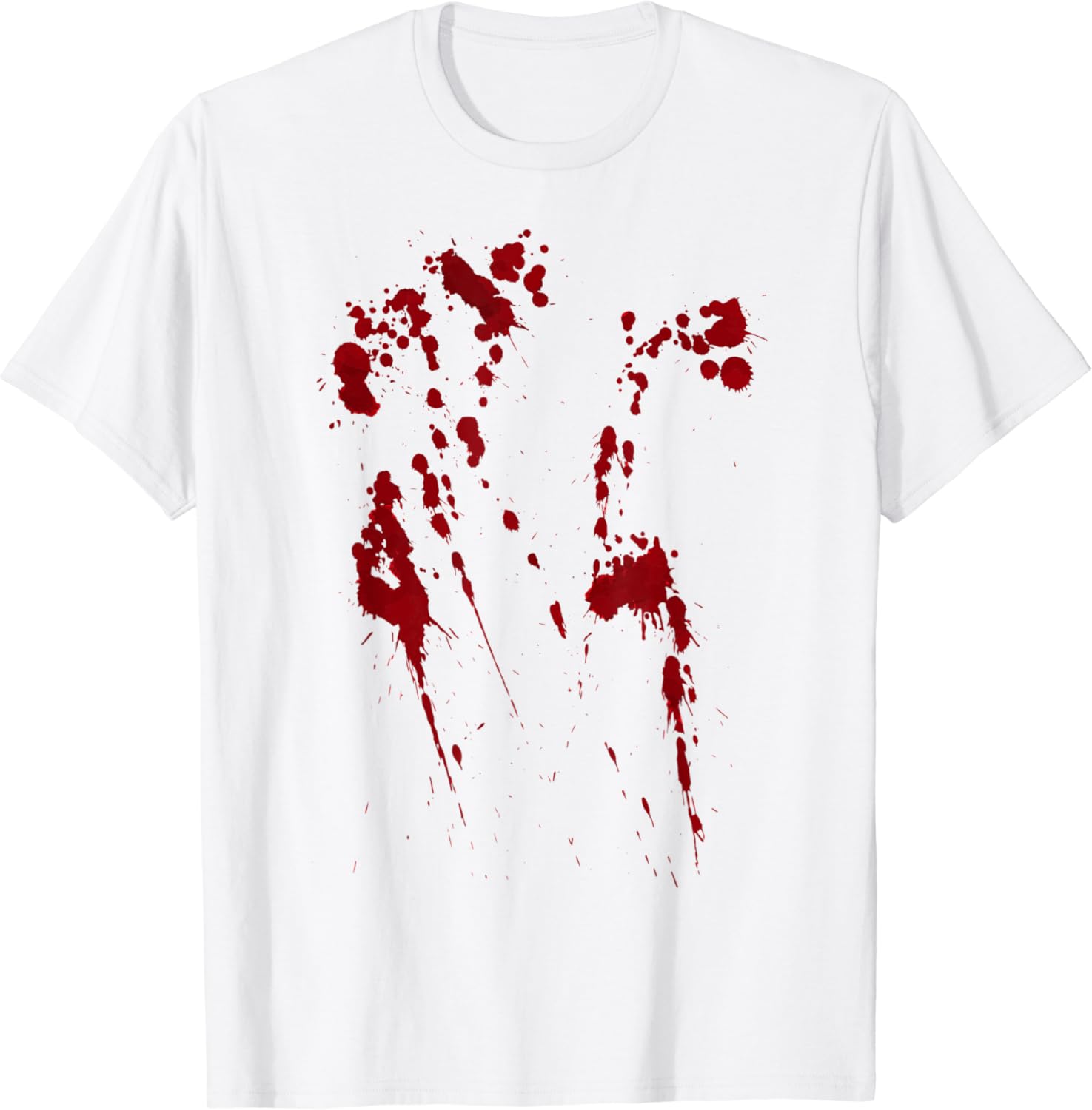 Halloween Blood Splatter Costume TShirt Clothing