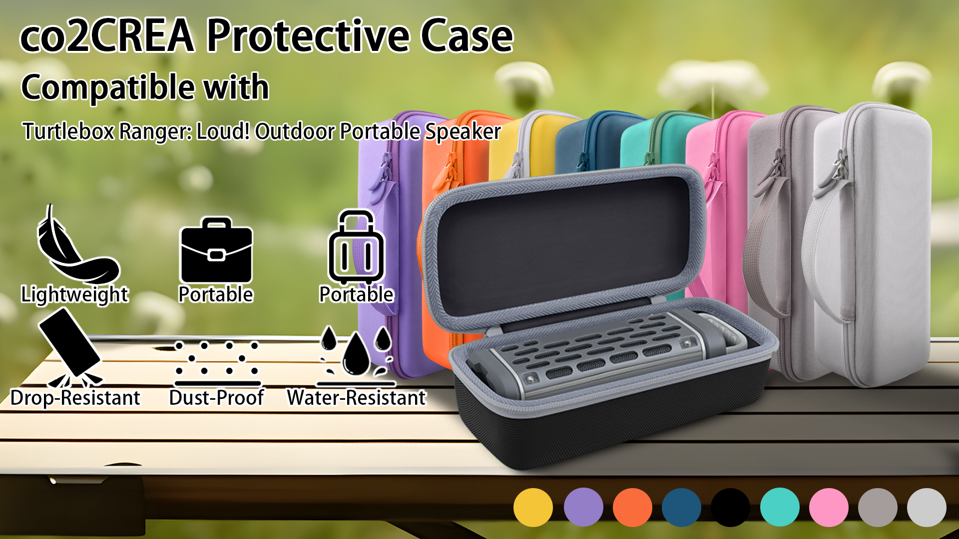 ゴンドラ 紫 Pケース メンズMサイズ Amazon.com: co2CREA for Turtlebox Ranger Loud Outdoor Portable