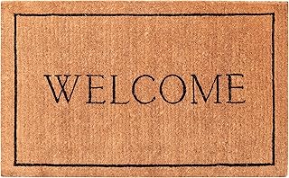 Calloway Mills AZ104812436 Welcome Border, 100% Coir Doormat, 24