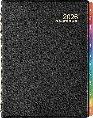 Miniatura 1 de Agenda 2025  Agenda diaria de 53 semanas, enero a diciembre de 2025, 8 x 10 pulgadas, agenda diaria por hora 2025 con incrementos de 15 minutos,