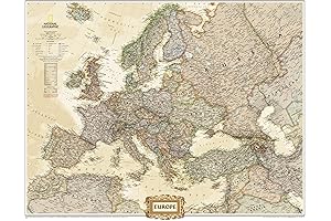 World War II Wall Map by National Geographic