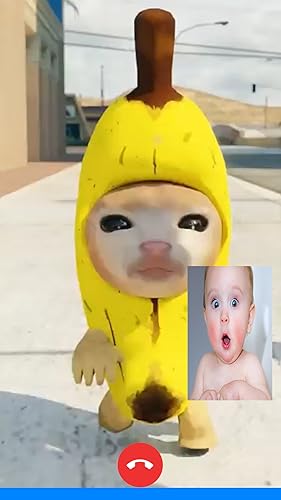 Banana Cat Fake Call Mimi
