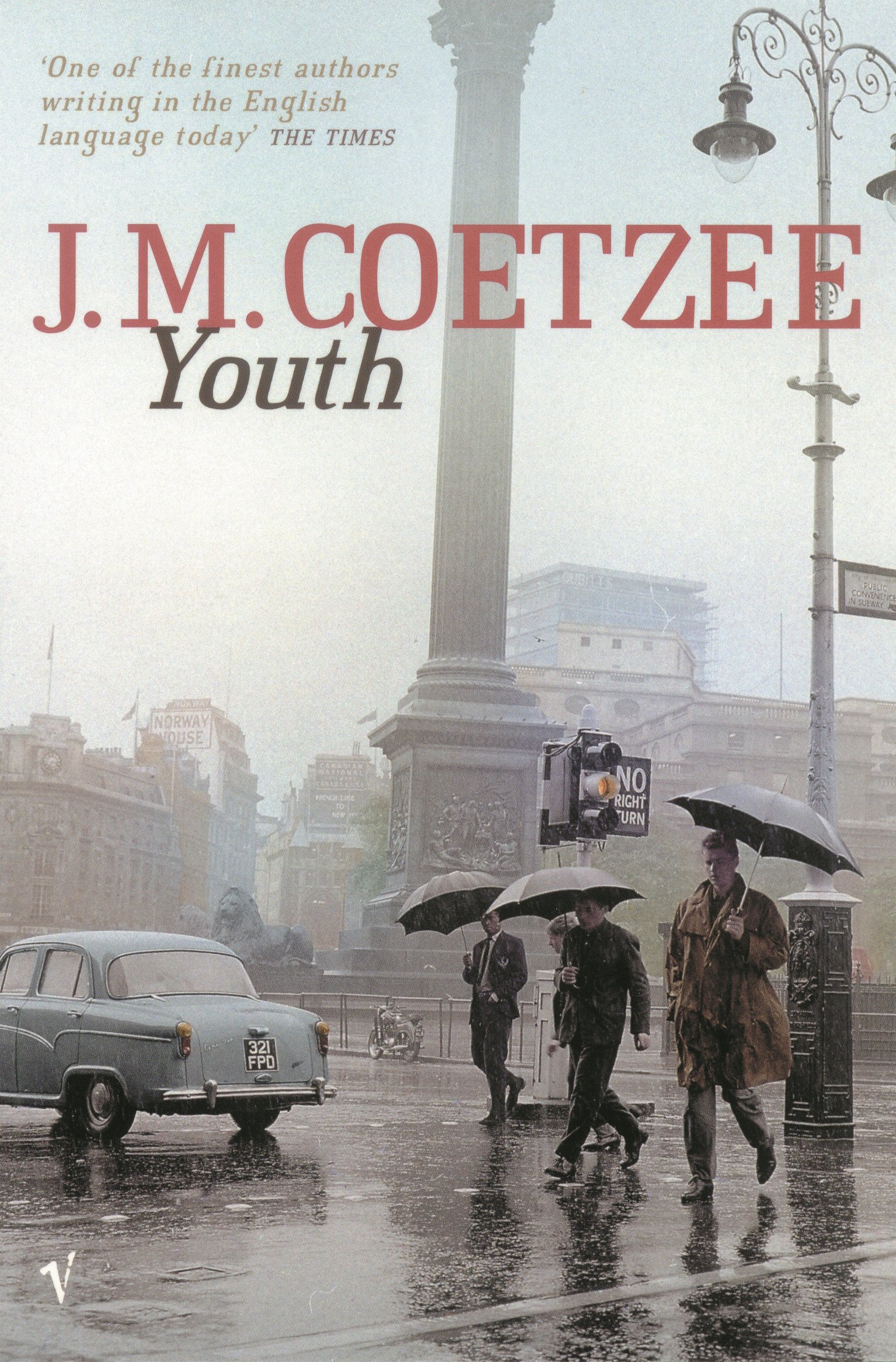 J.M. Coetzee Youth Paperback Book English