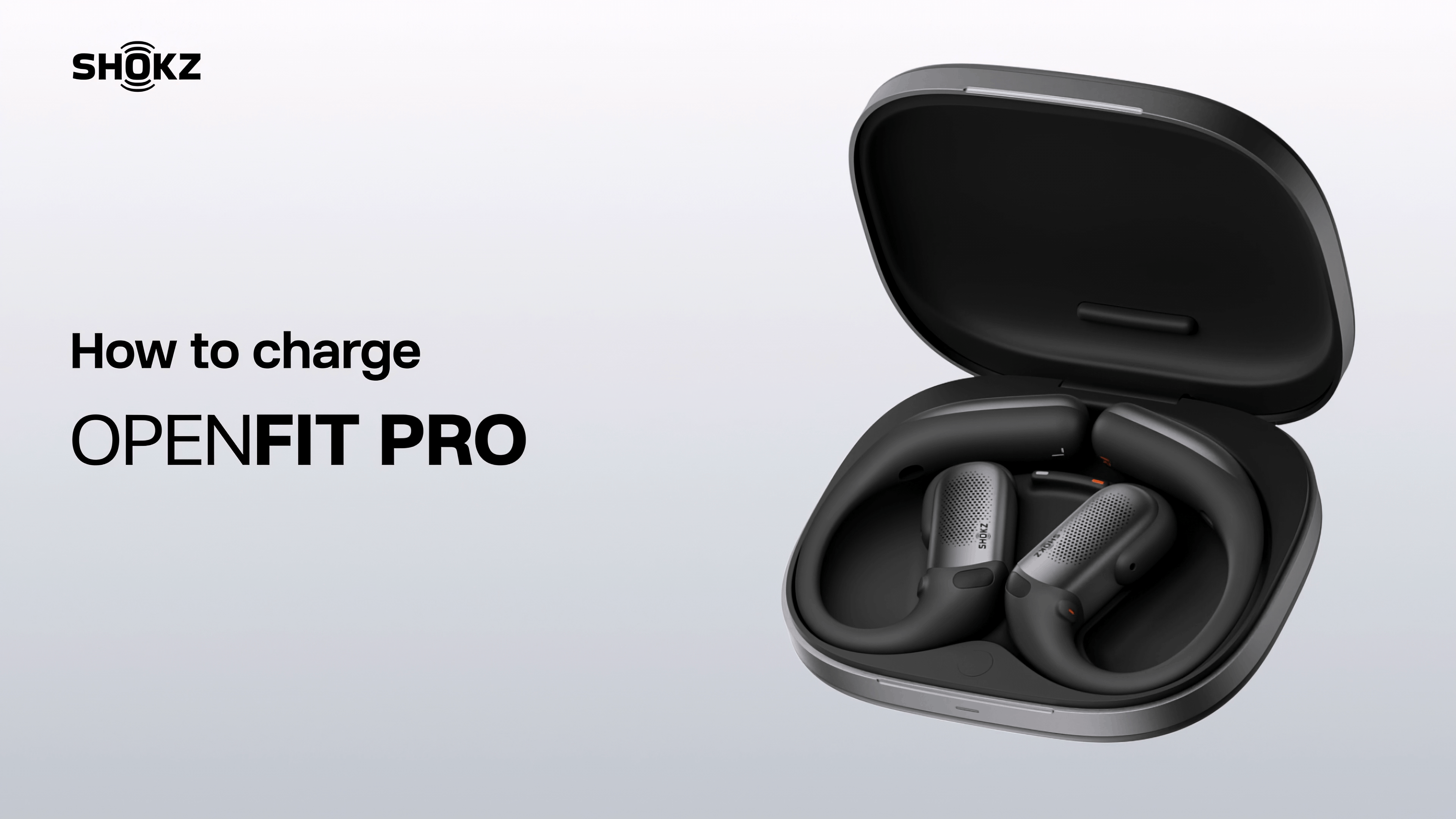 Watch Shokz OpenFit Pro - How to Charge on Amazon Live
