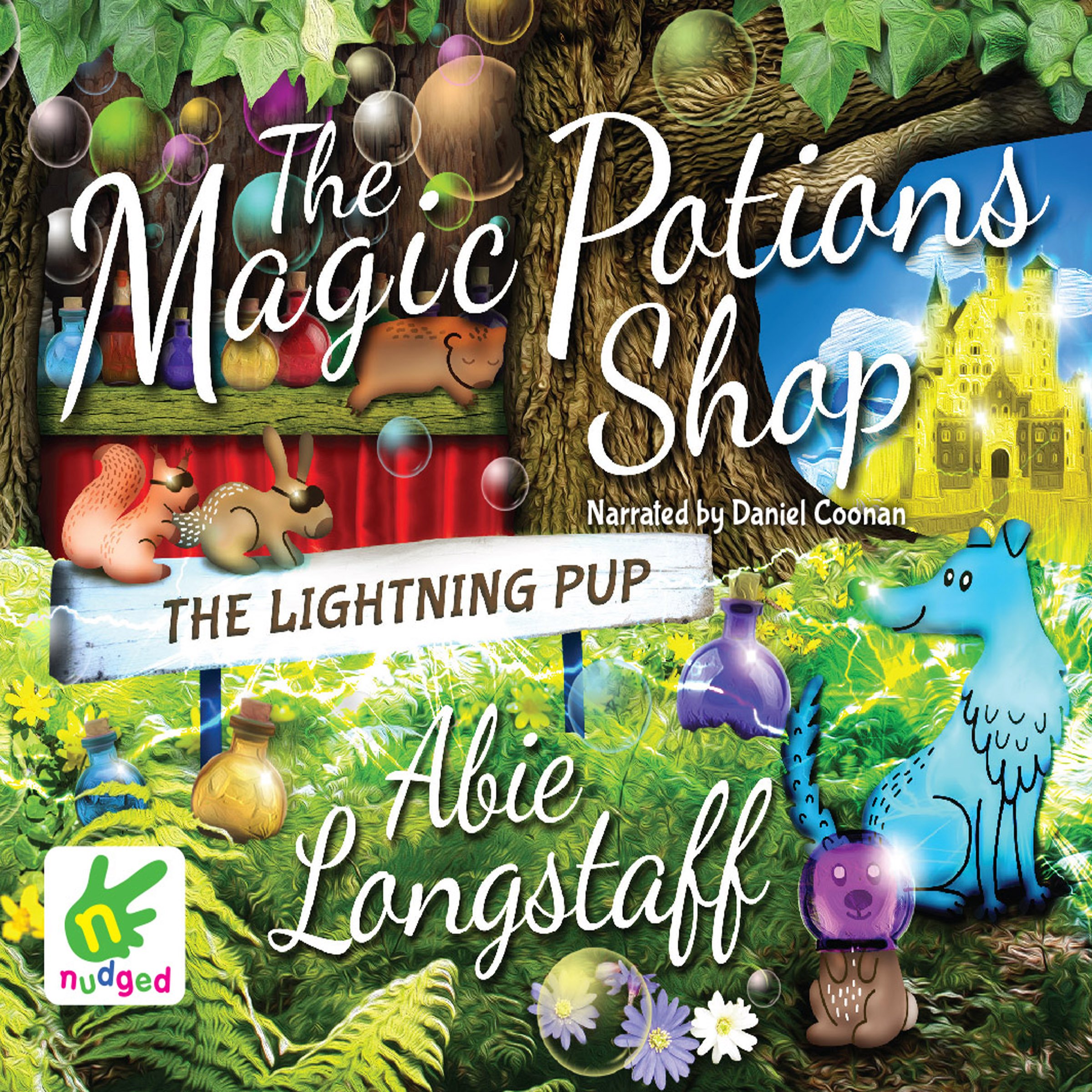 Cover art for The Magic Potions Shop: The Lightning Pup