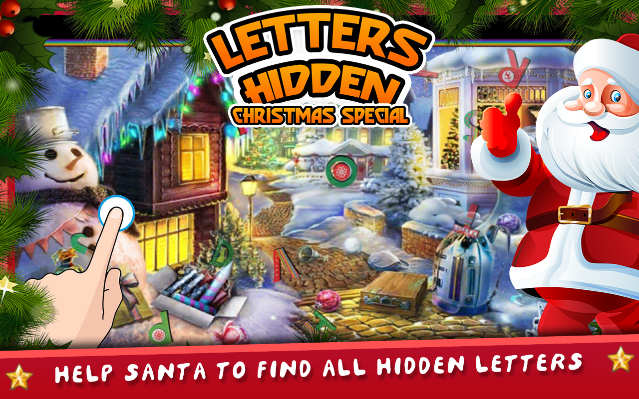 Christmas Hidden Letters 100 Levels - App on Amazon Appstore