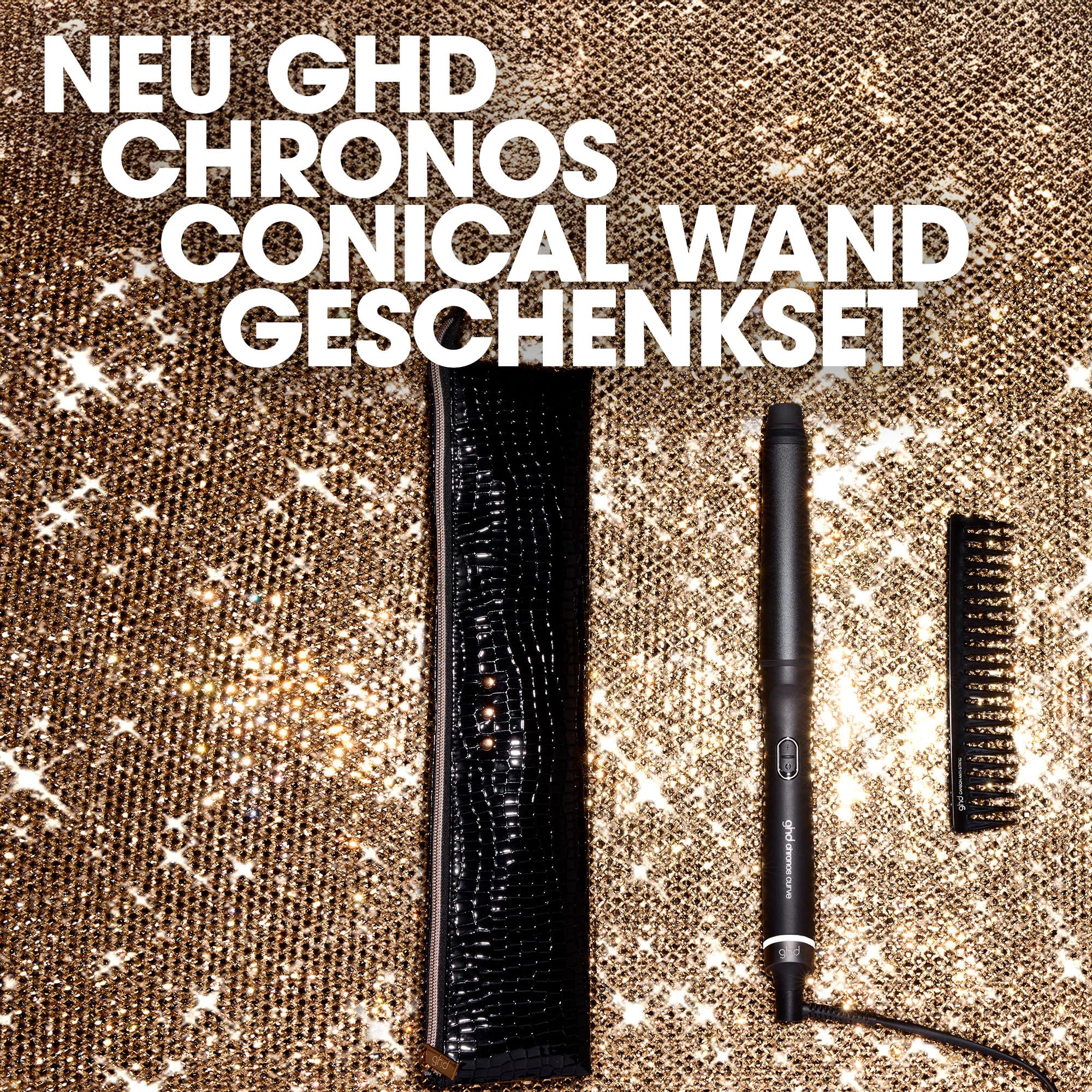 ghd chronos curve Lockenstab ohne Klemme: smarter Curler für Locken/Wellen