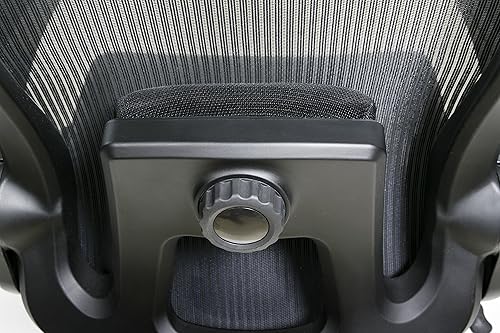 Miniatura 7 de OneSpace Taft - Silla ejecutiva de gran tamaño con respaldo de malla con cojín de asiento de bolsillo, color negro