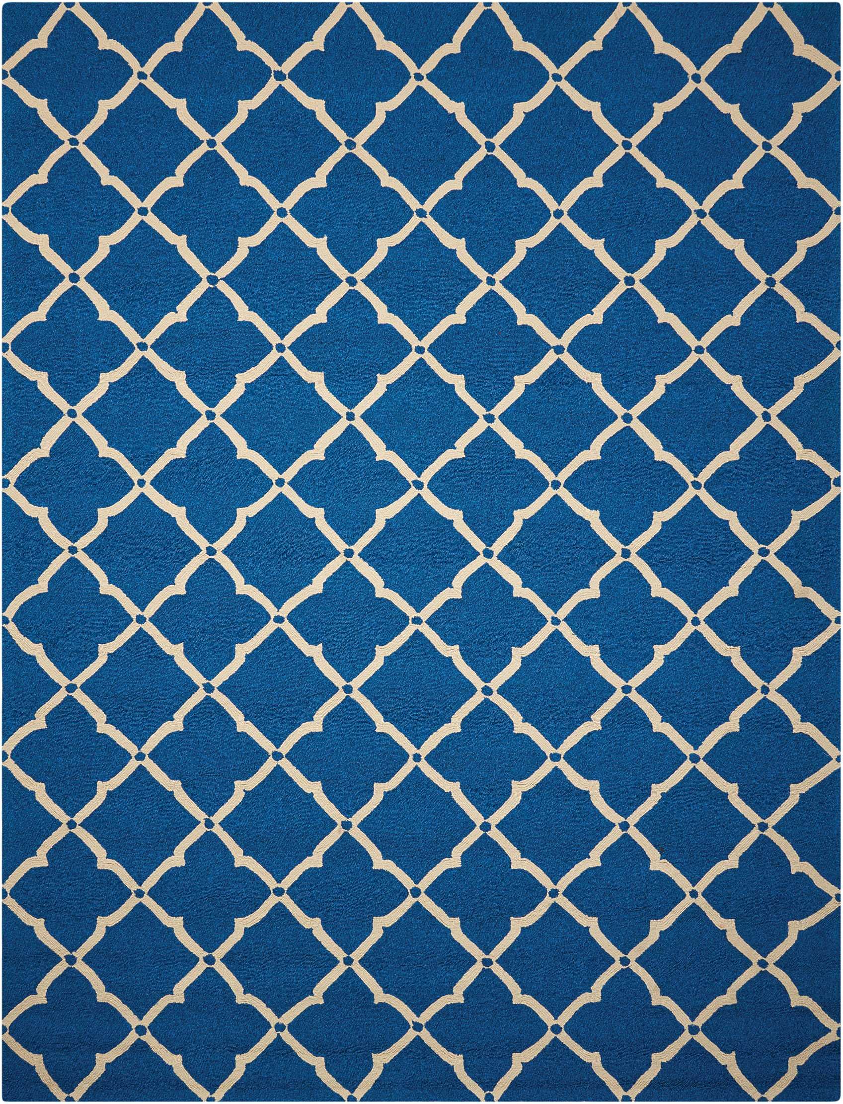 Nourison Portico Indoor/Outdoor Navy 8' x 10'6