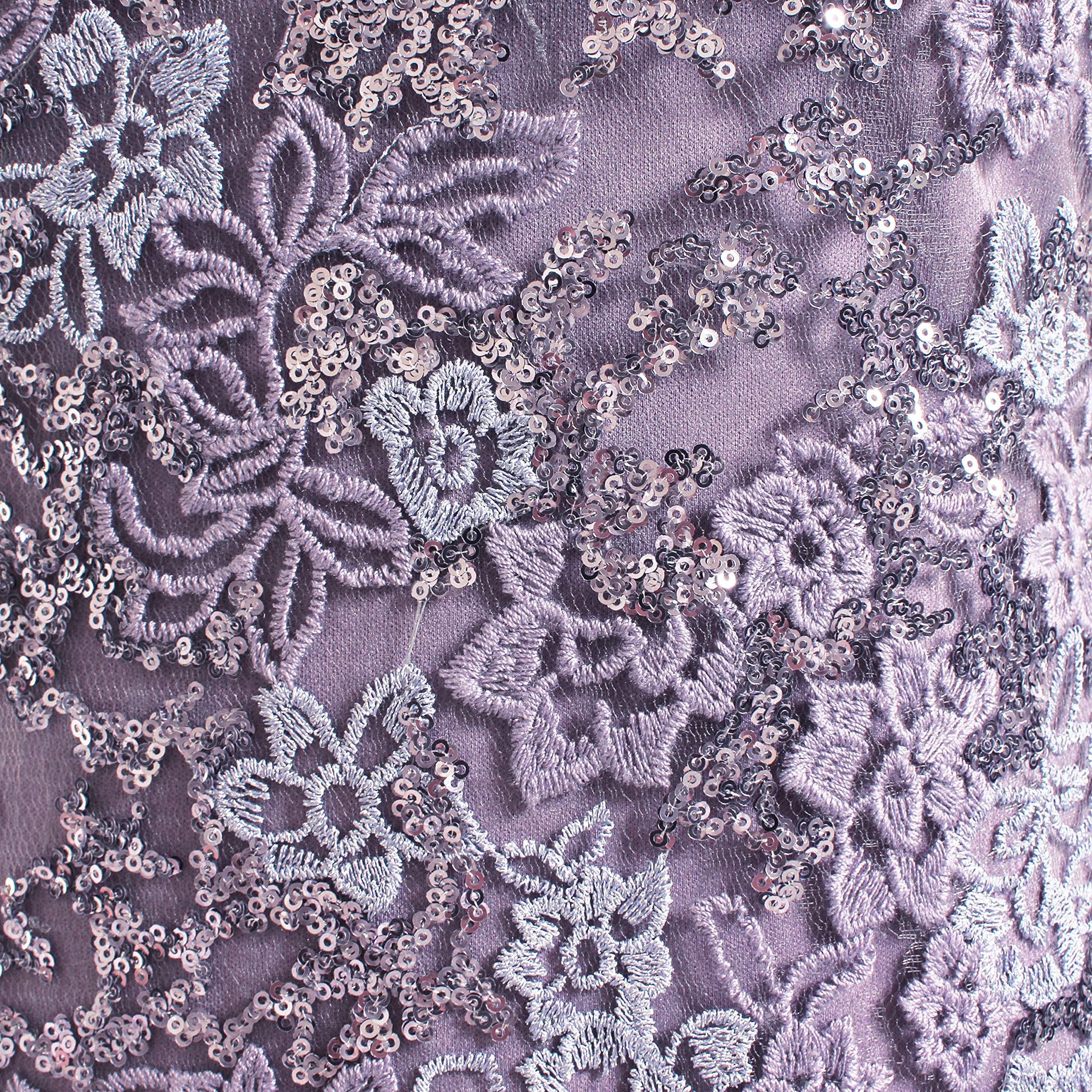 Alex Evenings Women's Long Fit and Flare Dress Godet Detail (Petite and Regular)