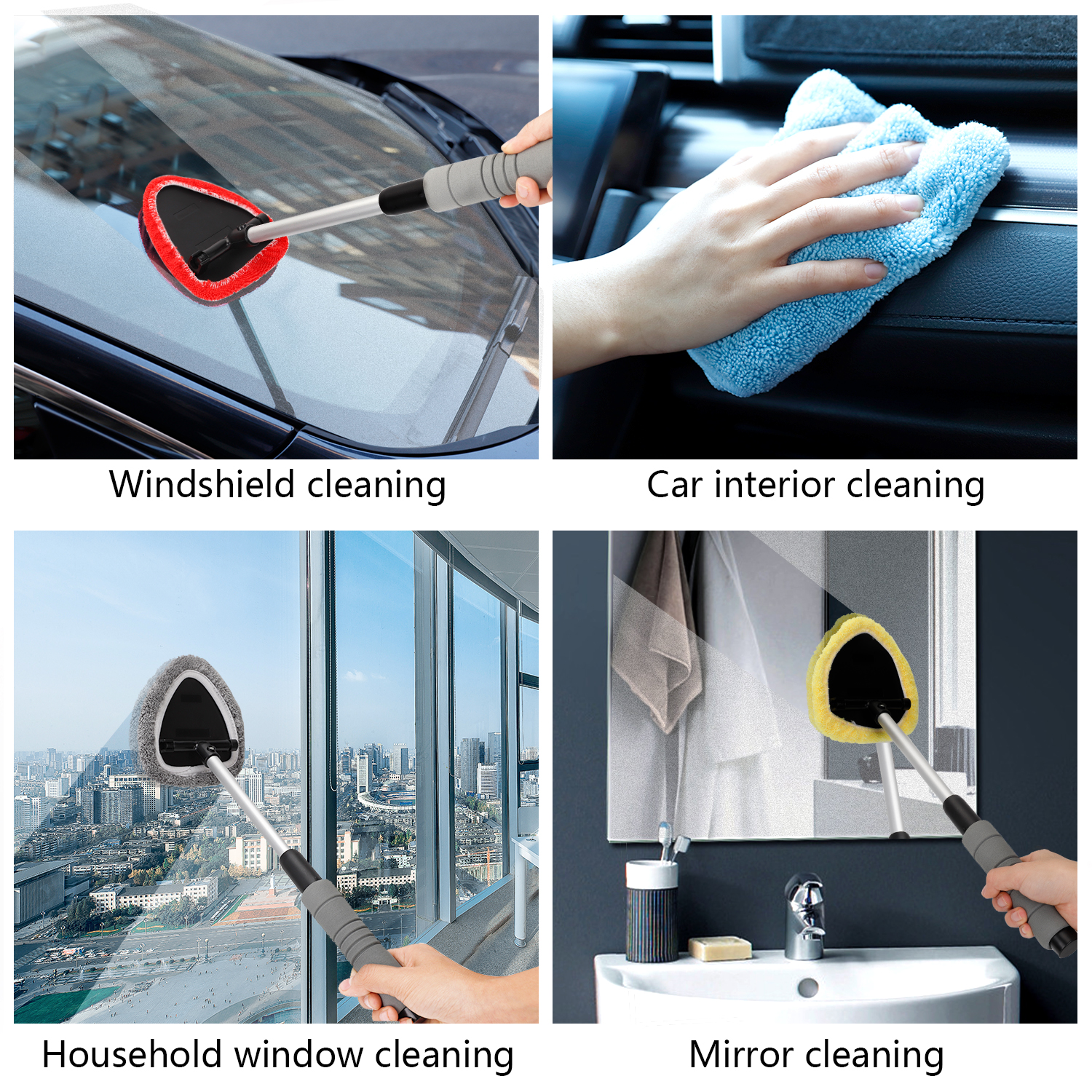 Gven Windshield Cleaning tool instruction