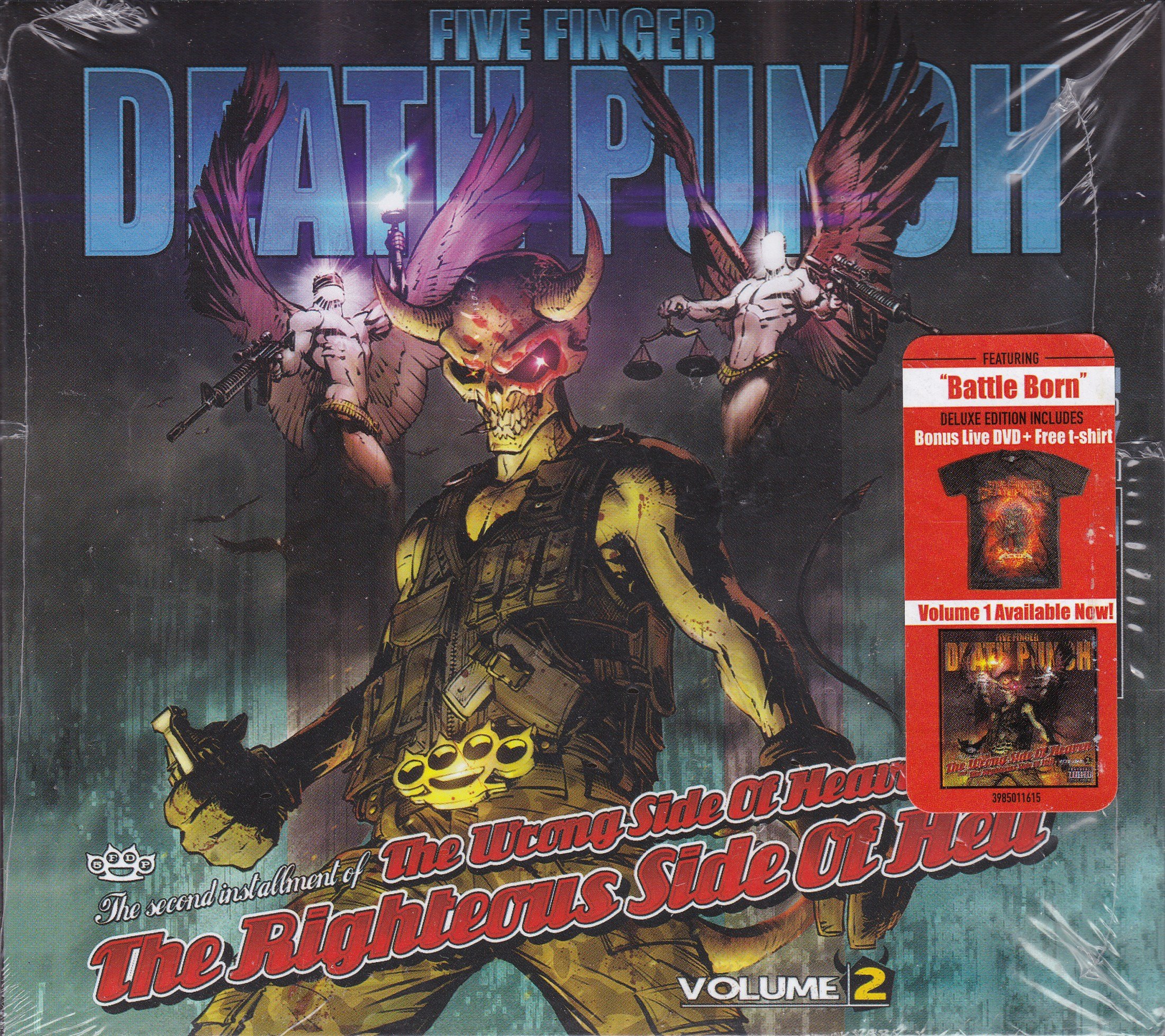 Five Finger Death Punch - The Wrong Side Of Heaven And The Righteous Side Of Hell, Volume 2 [CD]