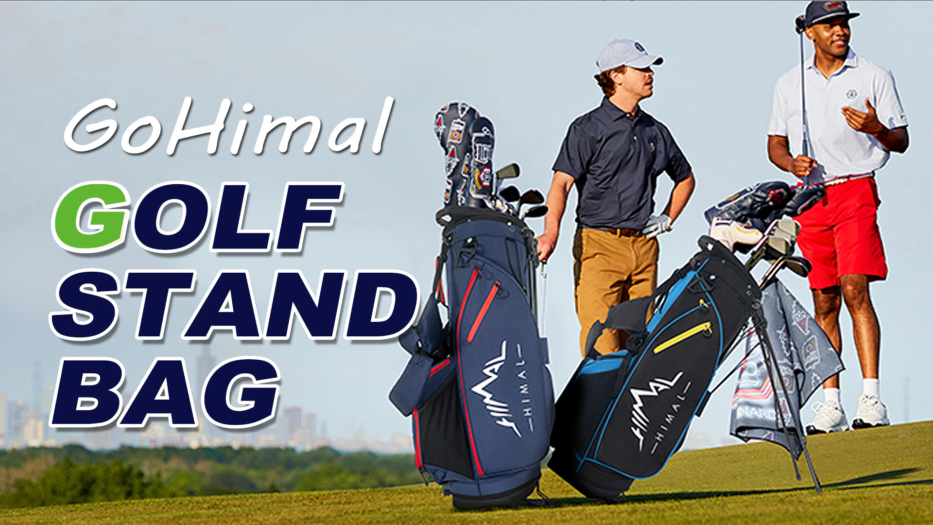 Watch GoHimal 14-Way Golf Stand Bag, Lightweight Durable Golf Bag