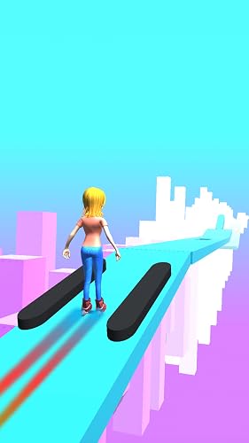 Ice Skater Slide: Epic Sky Run