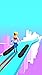 Ice Skater Slide: Skate, jump & dodge obstacles in a sky-high ice skating adventure for kids