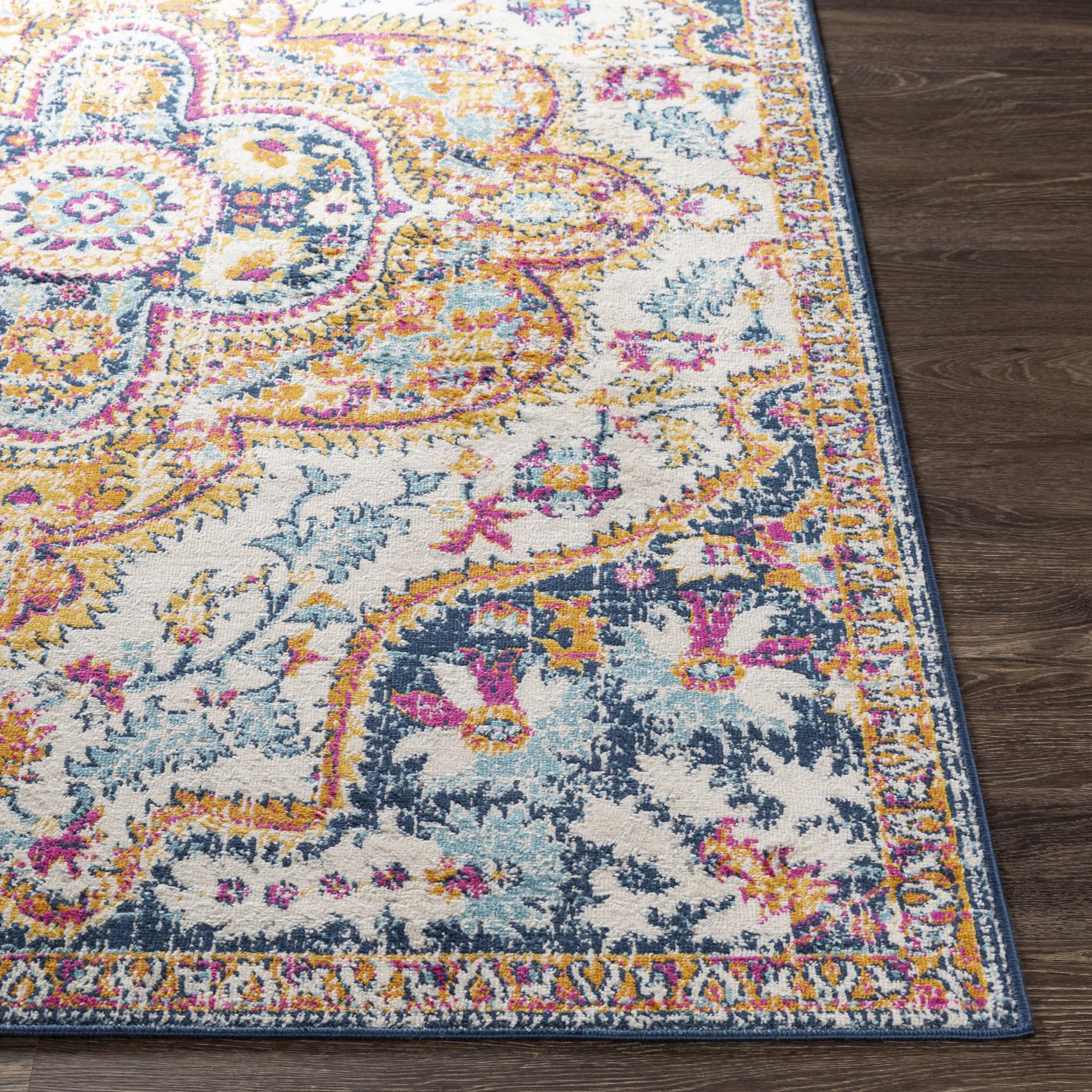 Livabliss Nyburg Vintage Medallion Area Rug,7'10