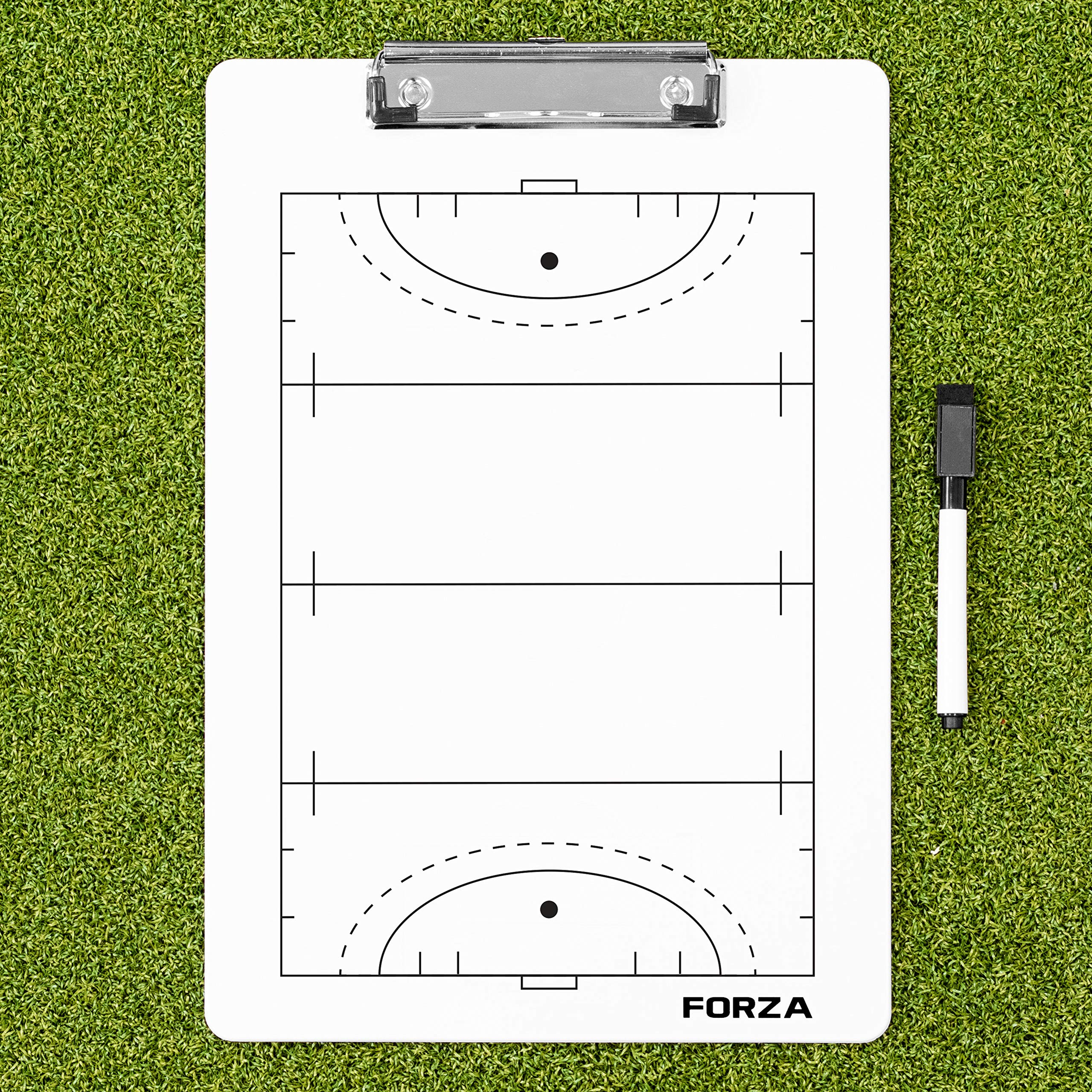 FORZA Hockey Coaching Boards | Wipe Clean Hockey Tactics Board | Pens Included | 5 Sizes