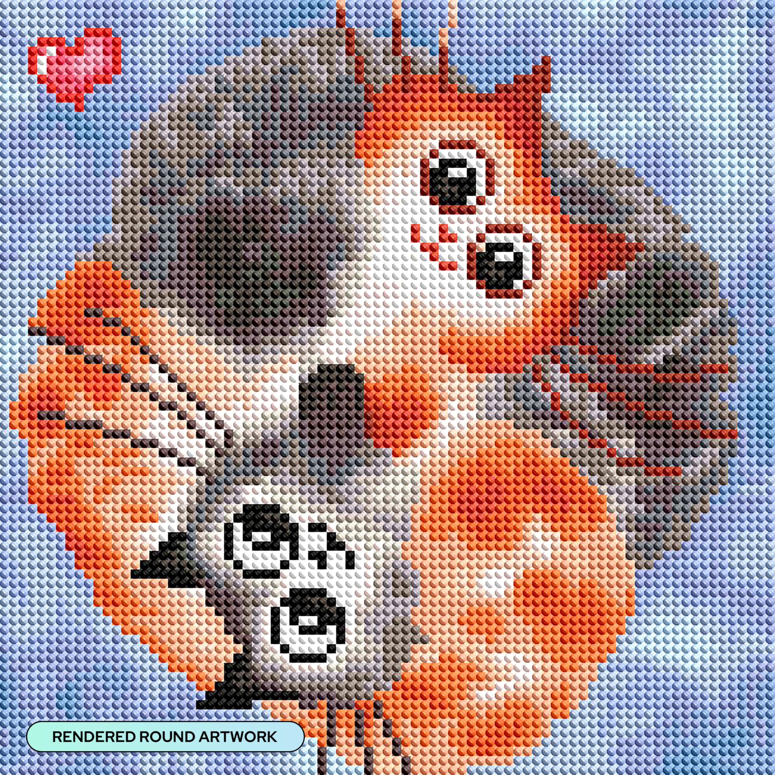 DIAMOND ART CLUB Cat Hugs Diamond Painting Kit, Fun DIY Crafts for