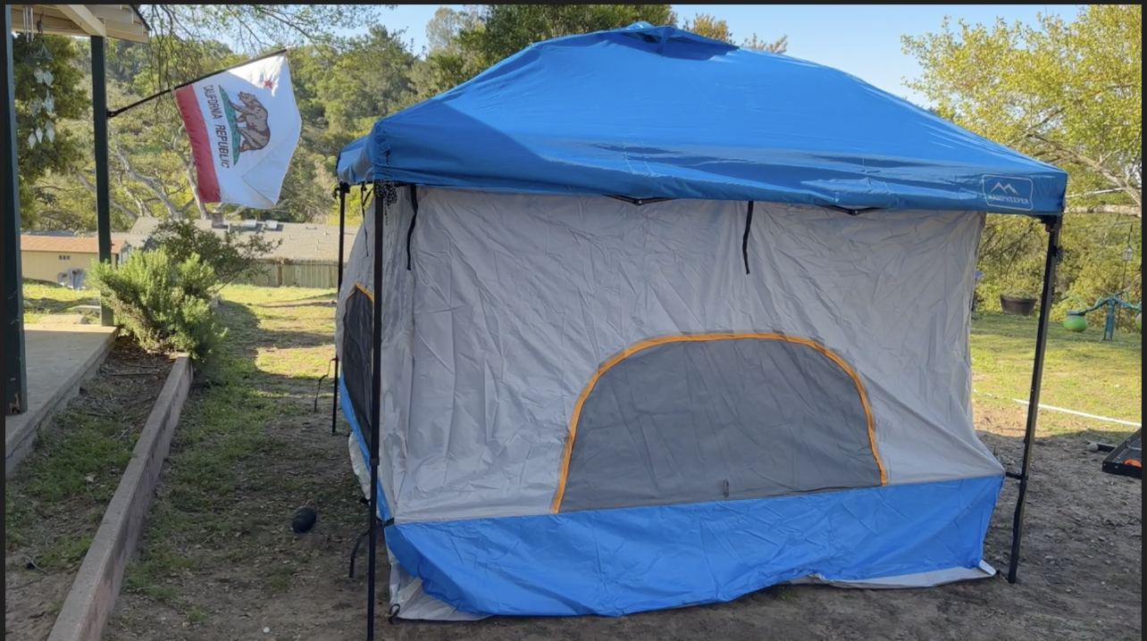 pop up tent reviews Watch KAMPKEEPER Converts To Camping Tent! REVIEW! on Amazon Live Größe:10XLarge Camping Stobrec Split +Fotos Once deployed 2013-07