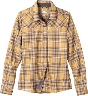 Women's Liv'n Flannel Shirt - Stylish & Versatile Comfort for Biking and Hiking Outdoor Adventures